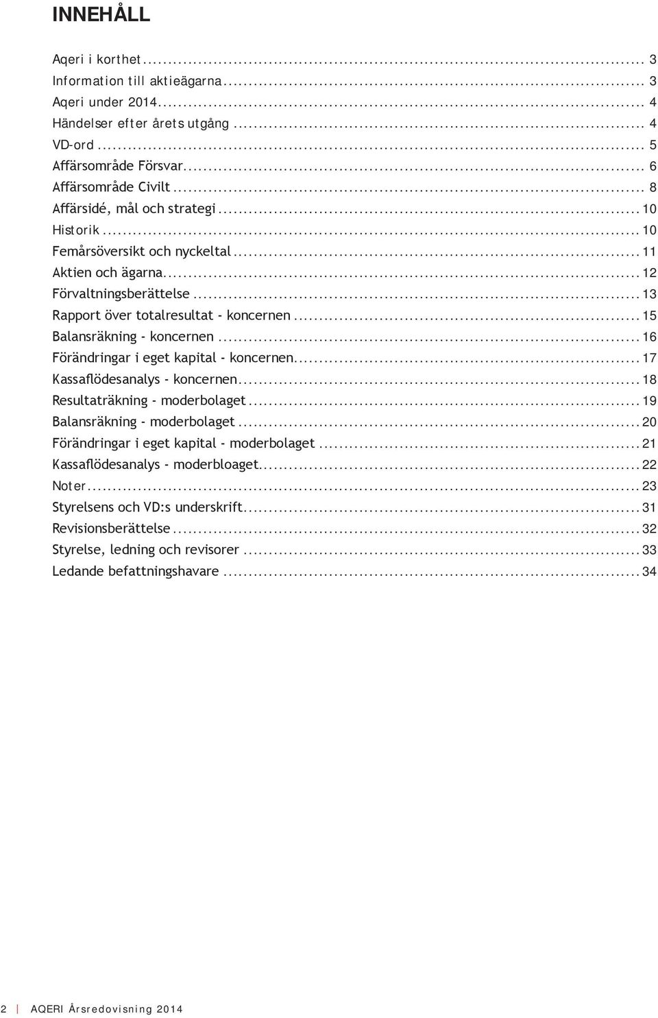 ..15 Balansräkning - koncernen...16 Förändringar i eget kapital - koncernen...17 Kassaflödesanalys - koncernen...18 Resultaträkning - moderbolaget...19 Balansräkning - moderbolaget.