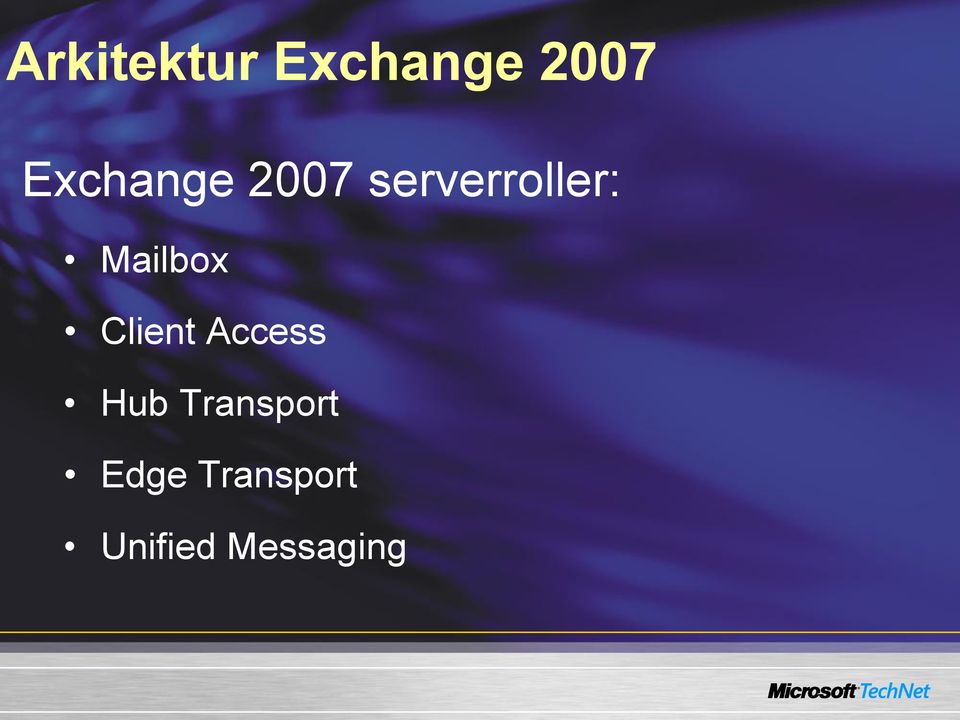 Mailbox Client Access Hub