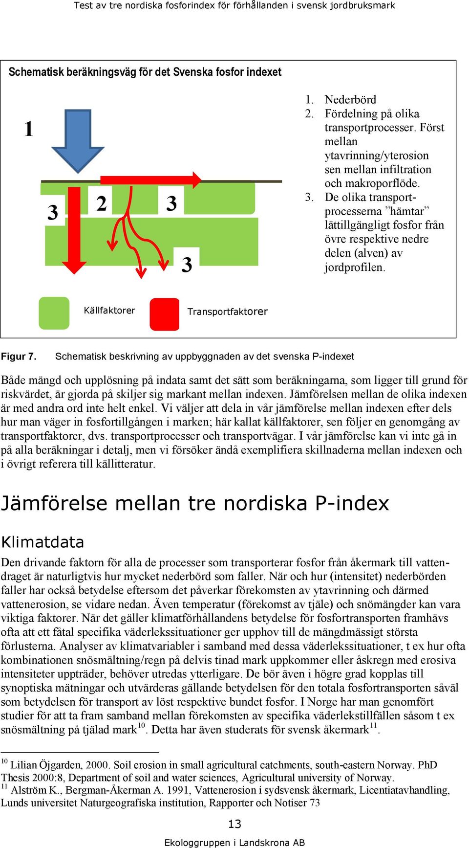 Schematisk beskrivning av uppbyggnaden av det svenska P-indexet Både mängd och upplösning på indata samt det sätt som beräkningarna, som ligger till grund för riskvärdet, är gjorda på skiljer sig