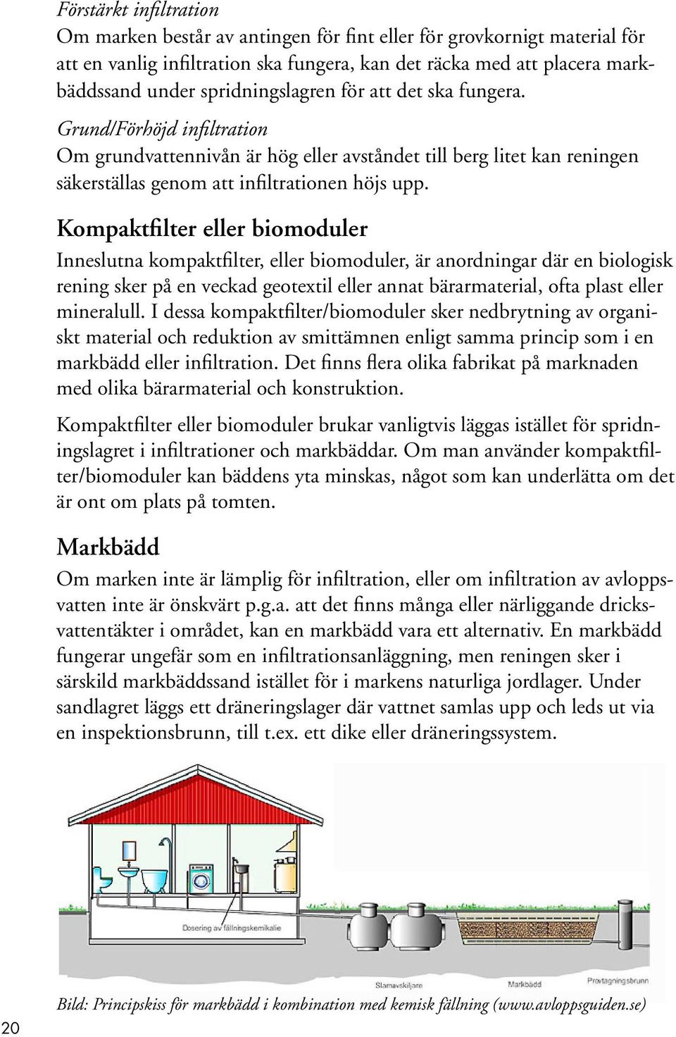 Kompaktfilter eller biomoduler Inneslutna kompaktfilter, eller biomoduler, är anordningar där en biologisk rening sker på en veckad geotextil eller annat bärarmaterial, ofta plast eller mineralull.