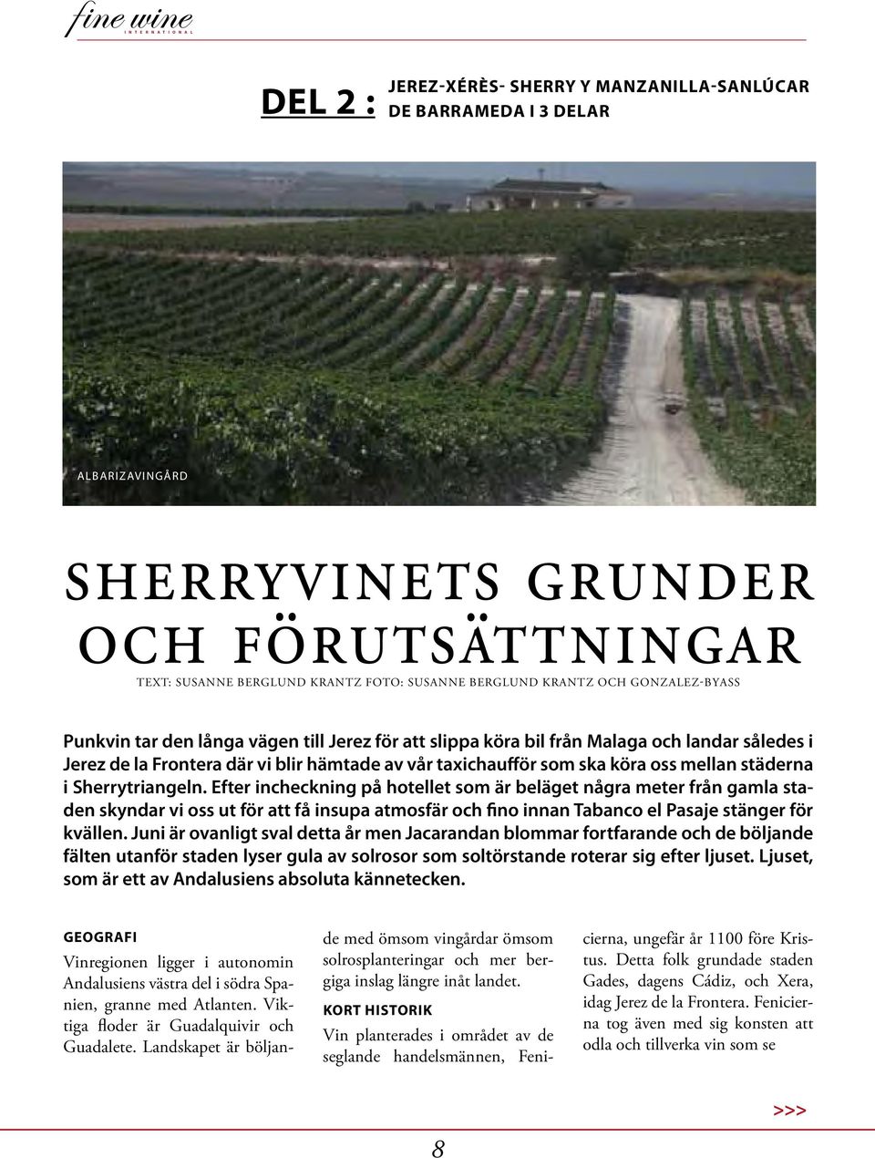 städerna i Sherrytriangeln.