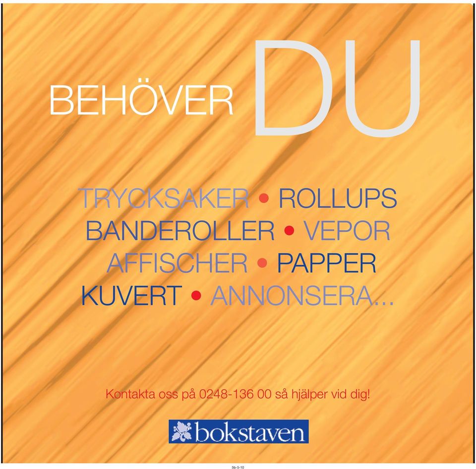 KUVERT ANNONSERA.