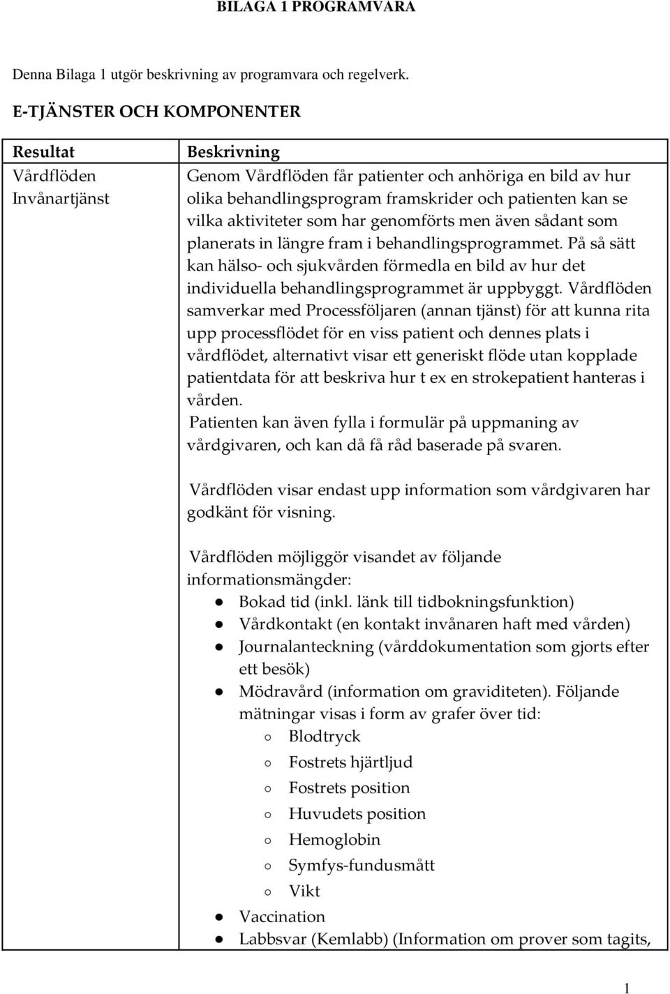 aktiviteter som har genomförts men även sådant som planerats in längre fram i behandlingsprogrammet.