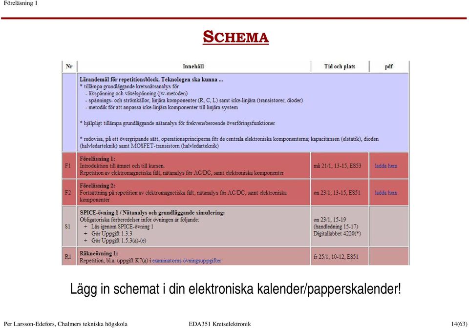 kalender/papperskalender!