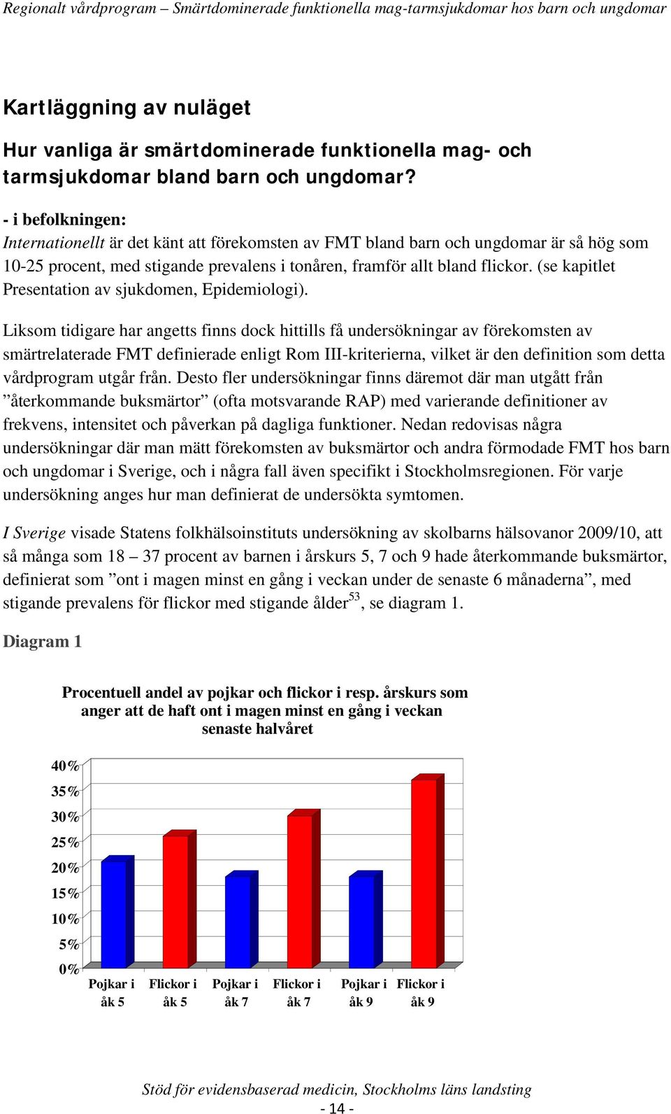 (se kapitlet Presentation av sjukdomen, Epidemiologi).