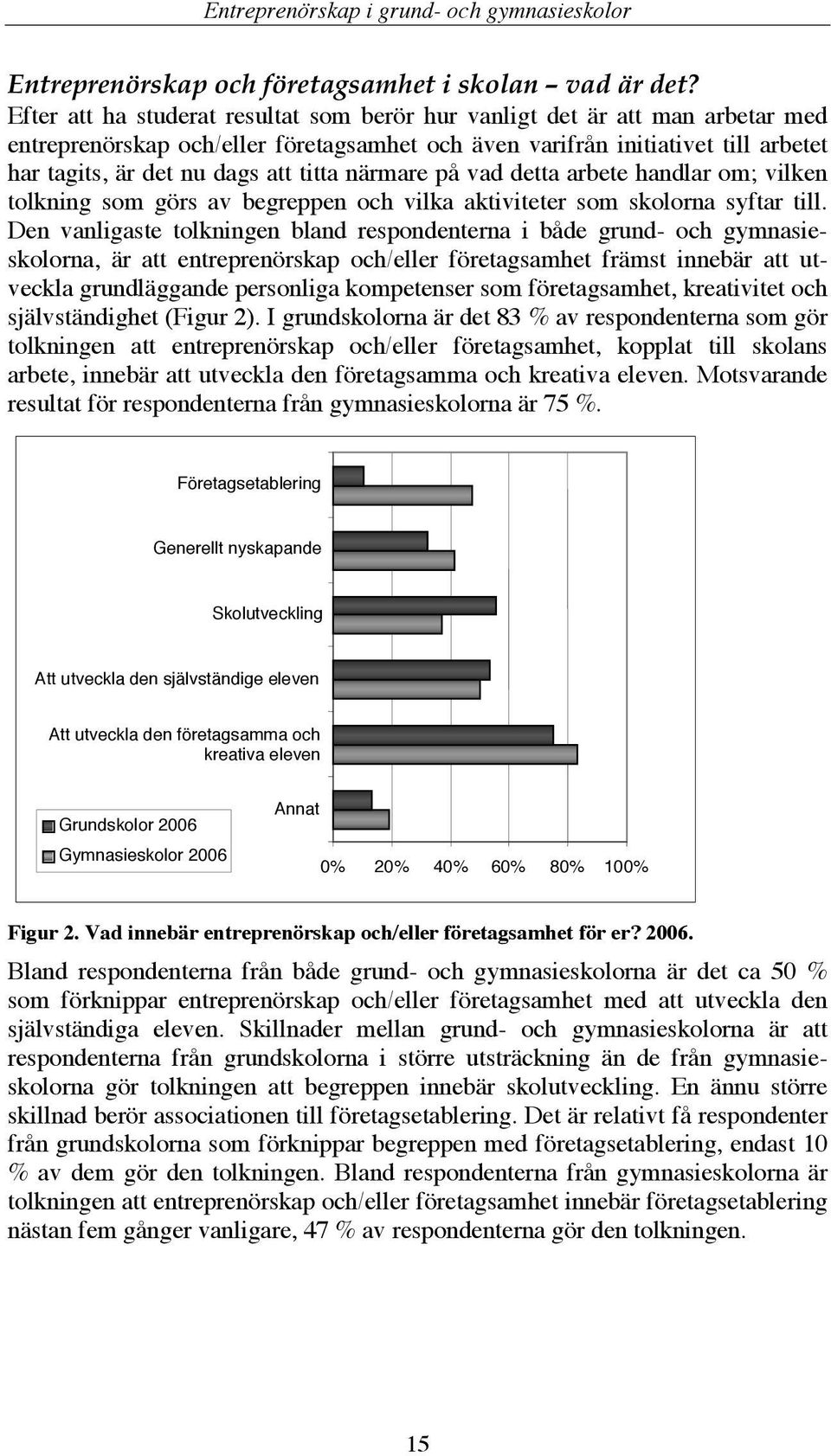 närmare på vad detta arbete handlar om; vilken tolkning som görs av begreppen och vilka aktiviteter som skolorna syftar till.