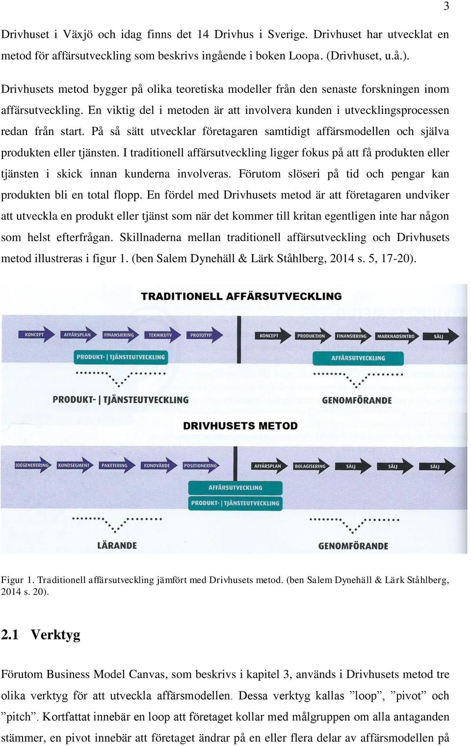 På så sätt utvecklar företagaren samtidigt affärsmodellen och själva produkten eller tjänsten.