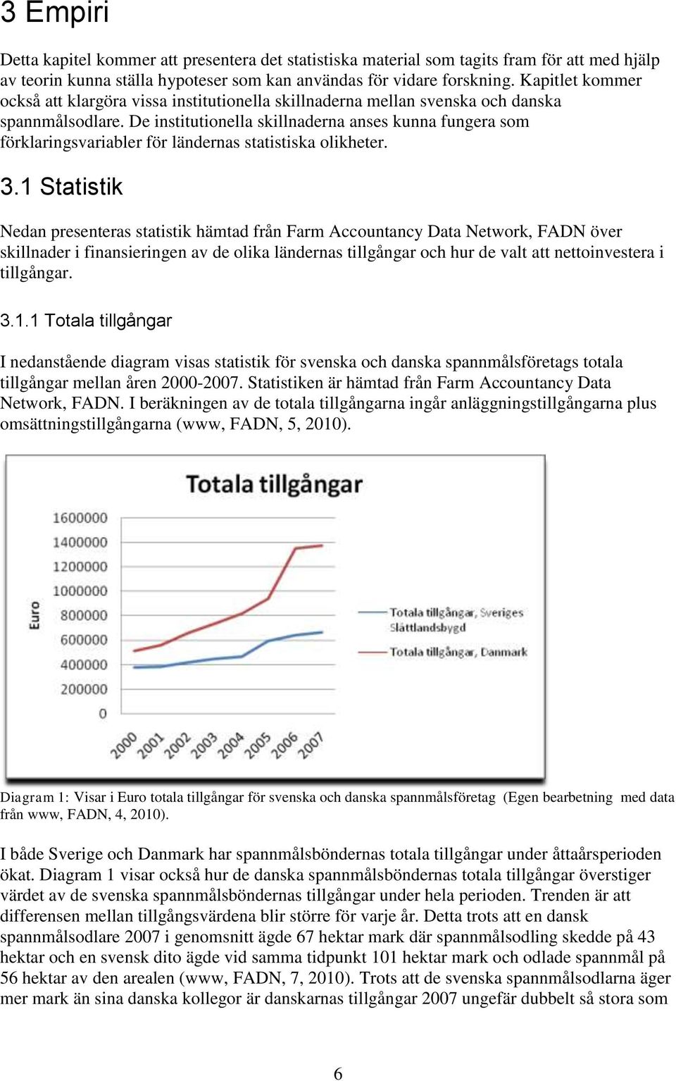 De institutionella skillnaderna anses kunna fungera som förklaringsvariabler för ländernas statistiska olikheter. 3.