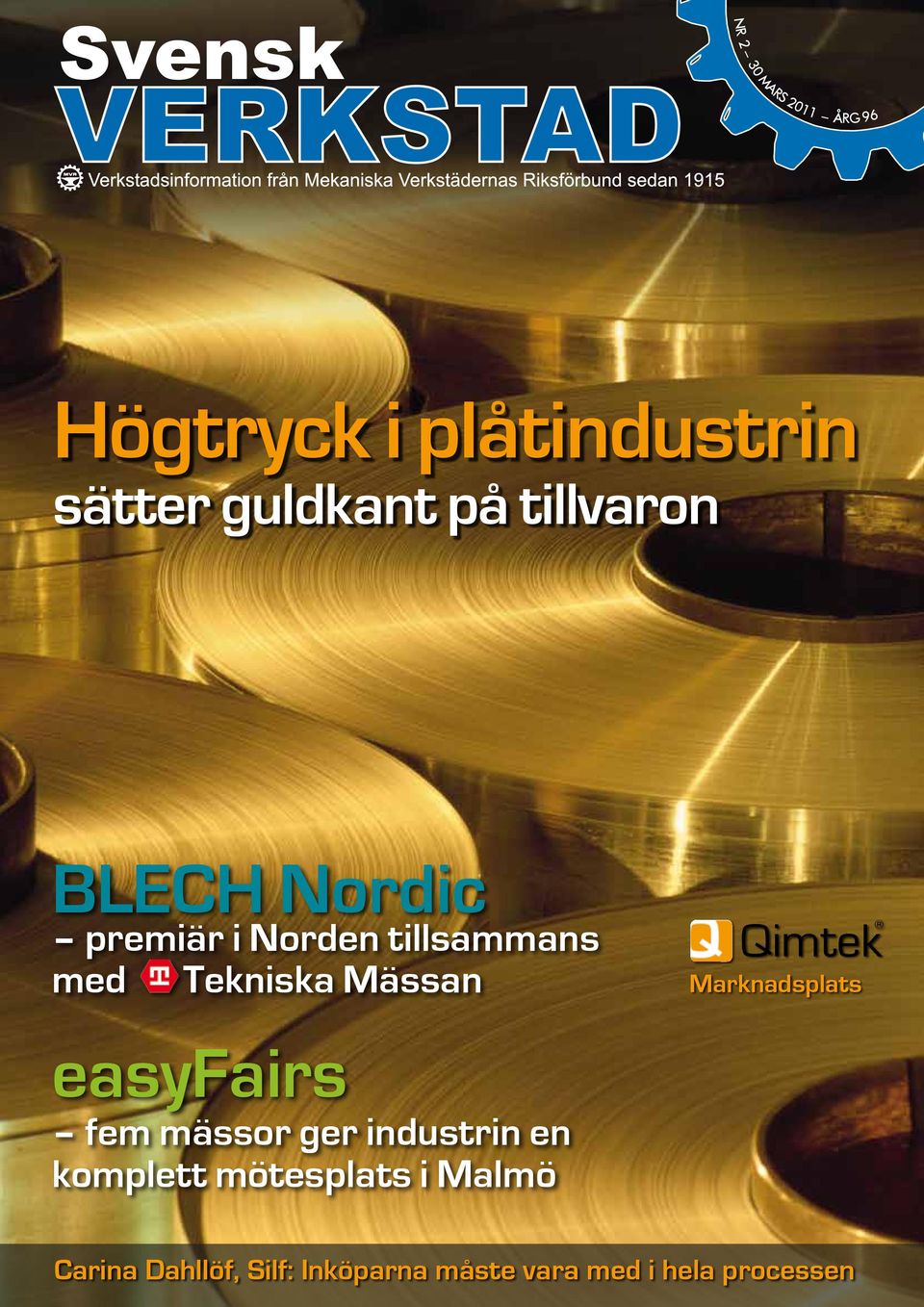 Qimtek Marknadsplats easyfairs fem mässor ger industrin en komplett