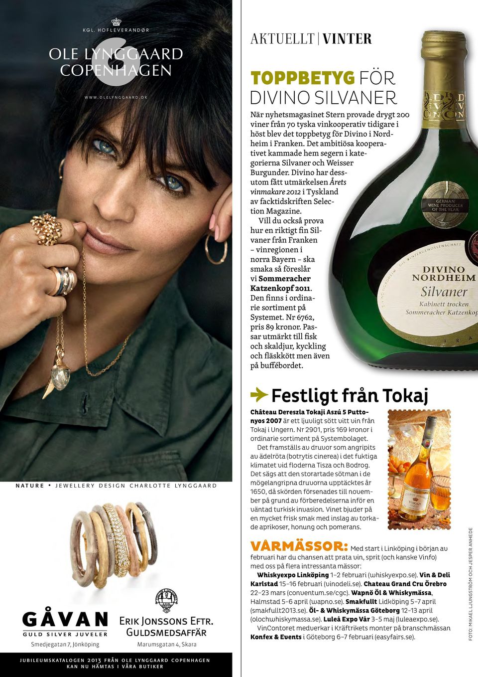dk nature jewellery design charlotte lynggaard nature jewellery design charlotte lynggaard den nya flotta jubileumskatalogen 2013 den nya flotta jubileumskatalogen 2013 från ole lynggaard copenhagen