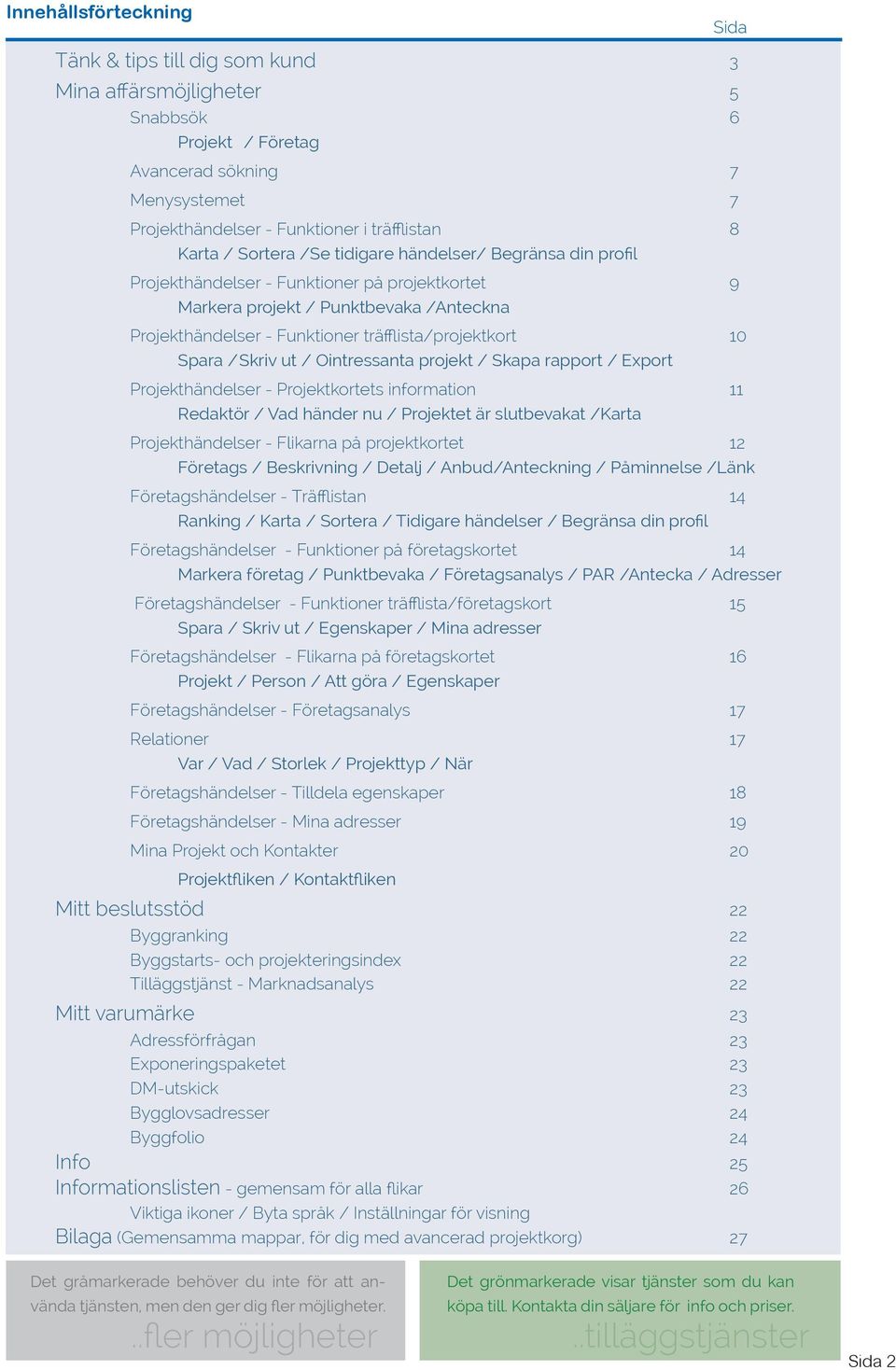 Spara / Skriv ut / Ointressanta projekt / Skapa rapport / Export Projekthändelser - Projektkortets information 11 Redaktör / Vad händer nu / Projektet är slutbevakat /Karta Projekthändelser -