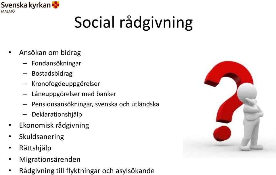 svenska och utländska Deklarationshjälp Ekonomisk rådgivning