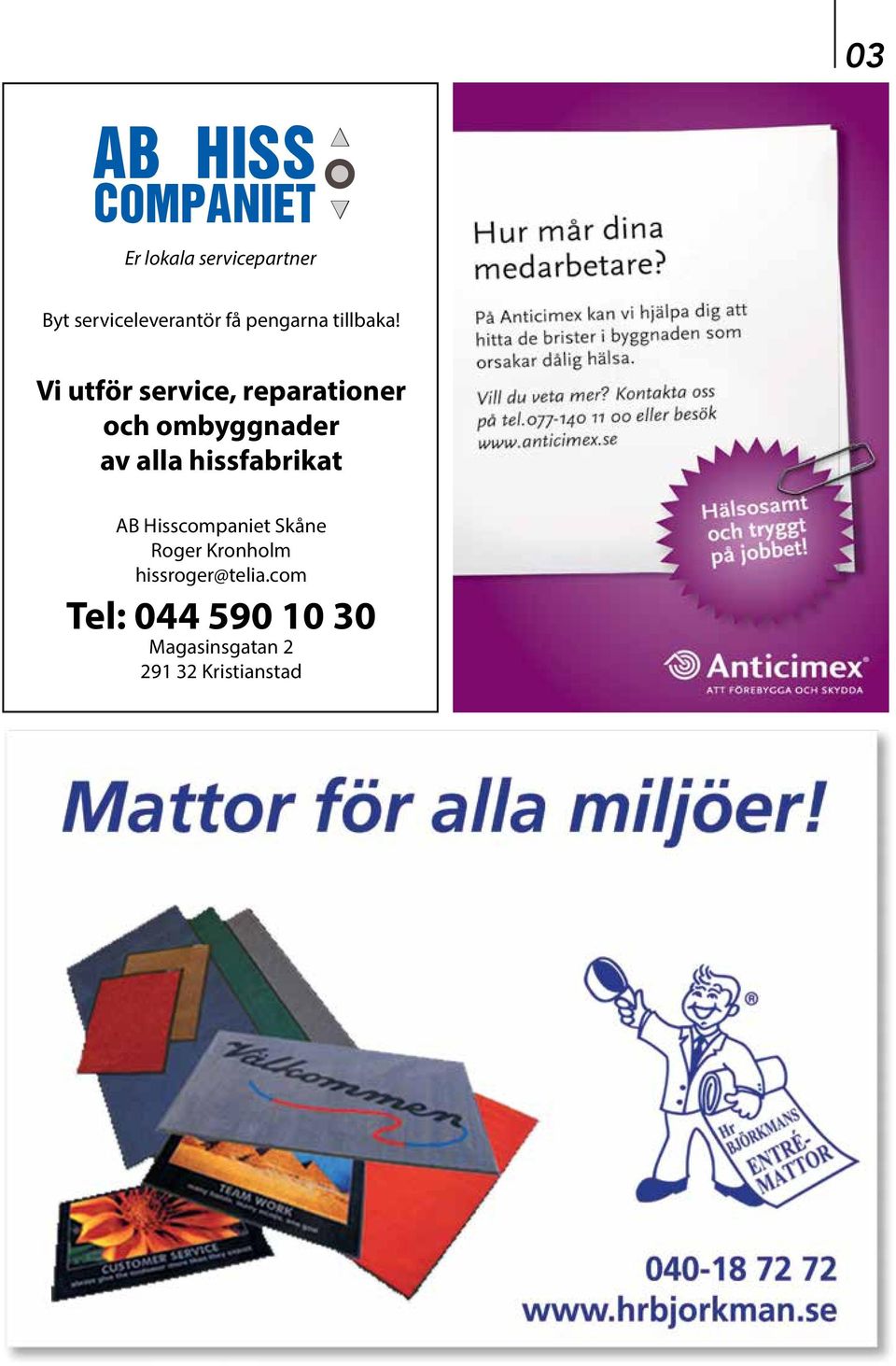 Vi utför service, reparationer och ombyggnader av alla