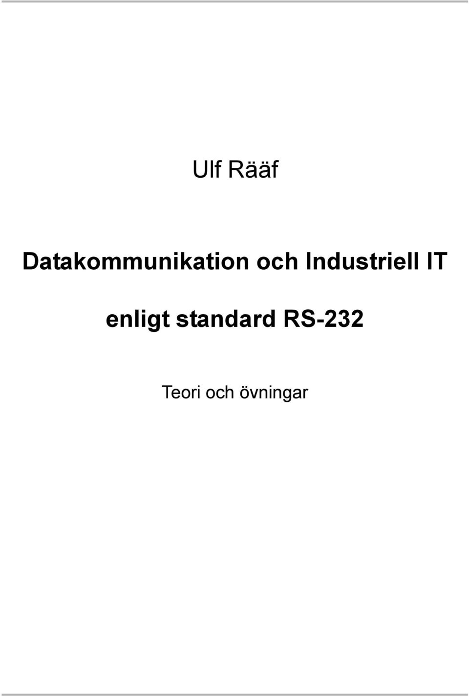 Industriell IT enligt