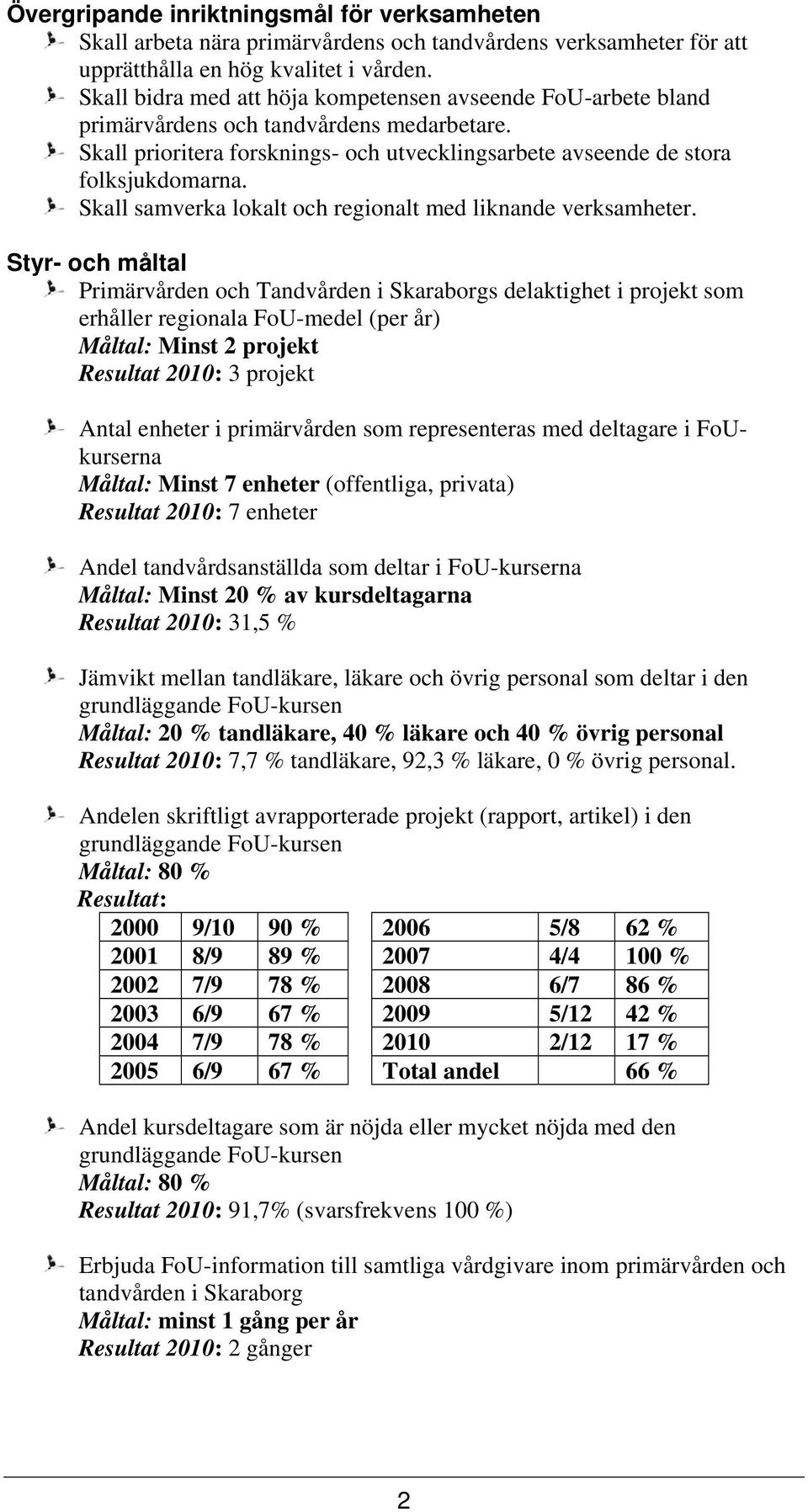 Skall samverka lokalt och regionalt med liknande verksamheter.