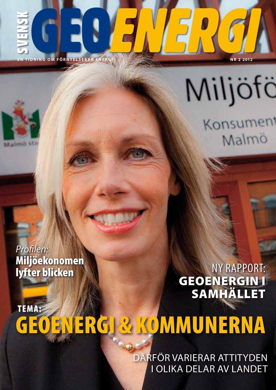 rapport: Geoenergin i samhället Tema: GEOENERGI