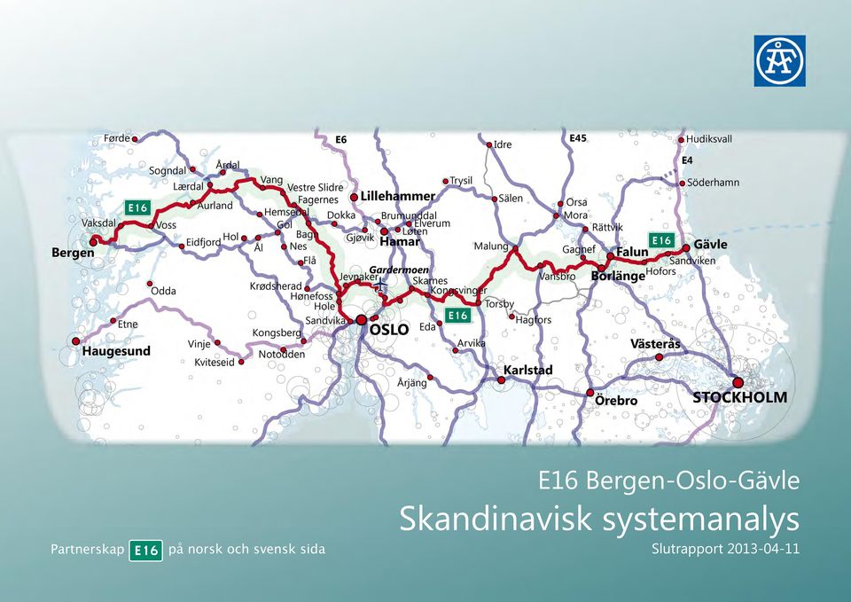 Partnerskap E16 på norsk