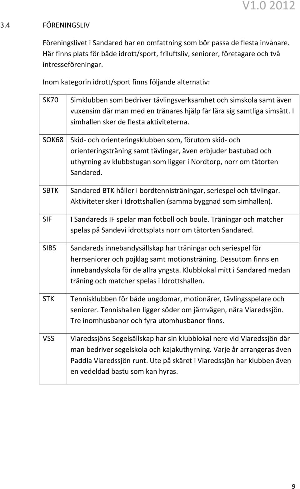 I simhallen sker de flesta aktiviteterna.