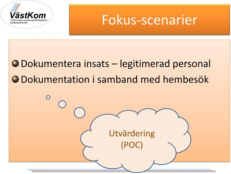 Dokumentation i samband med