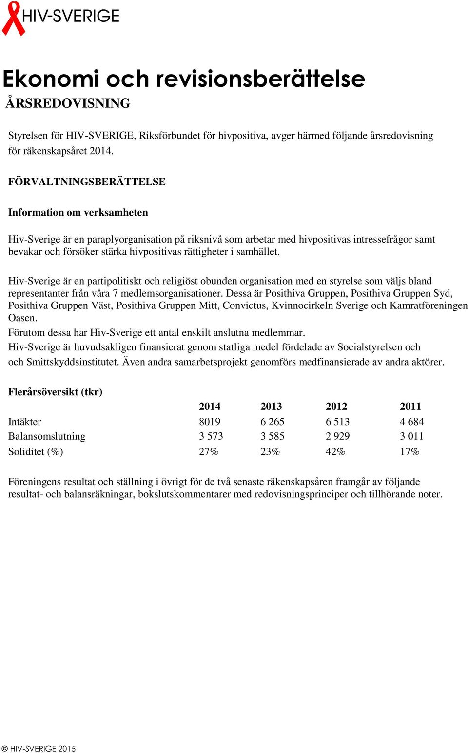 rättigheter i samhället. Hiv-Sverige är en partipolitiskt och religiöst obunden organisation med en styrelse som väljs bland representanter från våra 7 medlemsorganisationer.