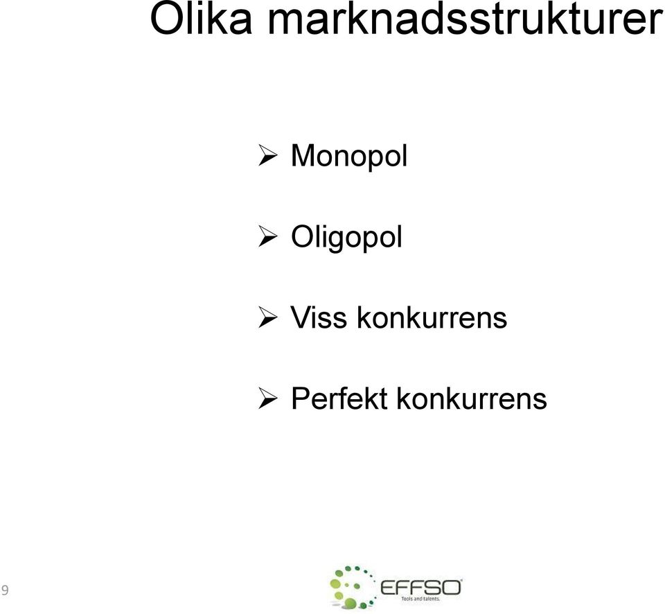 Monopol Oligopol