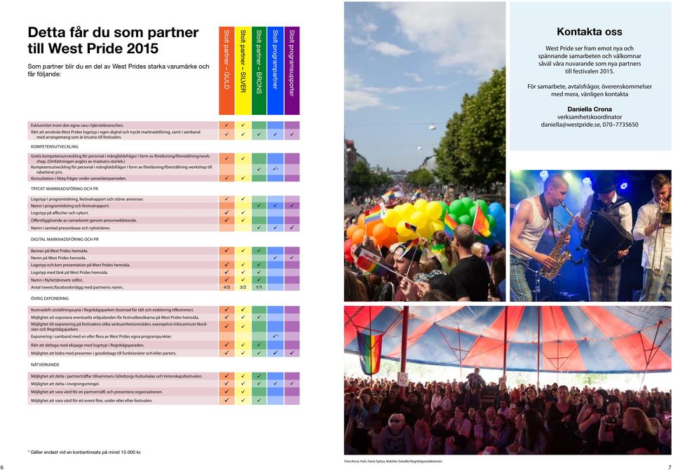 För samarbete, avtalsfrågor, överenskommelser med mera, vänligen kontakta Exklusivitet inom den egna varu-/tjänstebranschen.