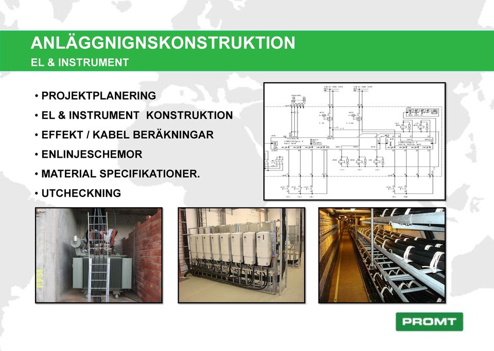 KONSTRUKTION EFFEKT / KABEL BERÄKNINGAR