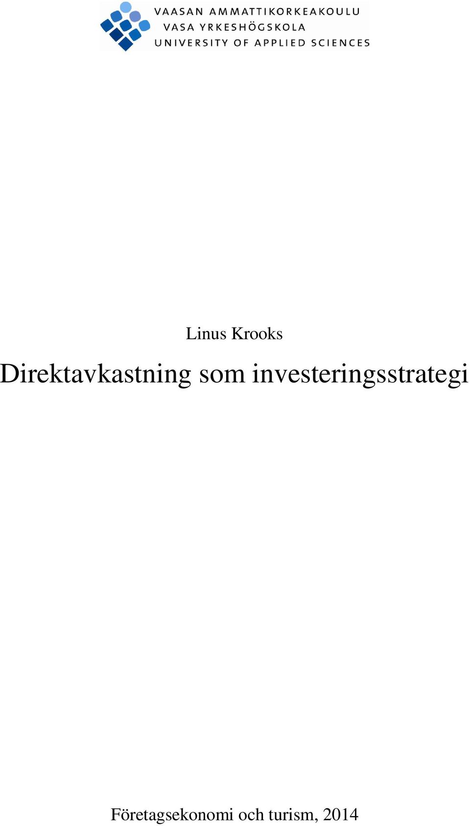 investeringsstrategi