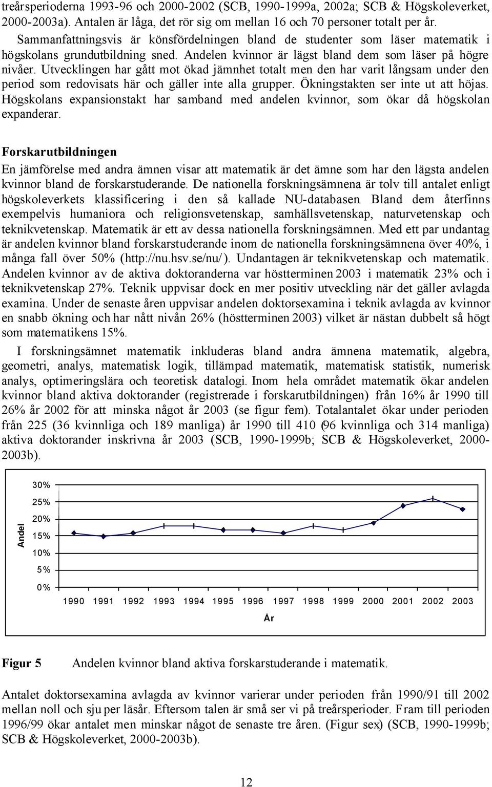 Utvecklingen har gått mot ökad jämnhet totalt men den har varit långsam under den period som redovisats här och gäller inte alla grupper. Ökningstakten ser inte ut att höjas.