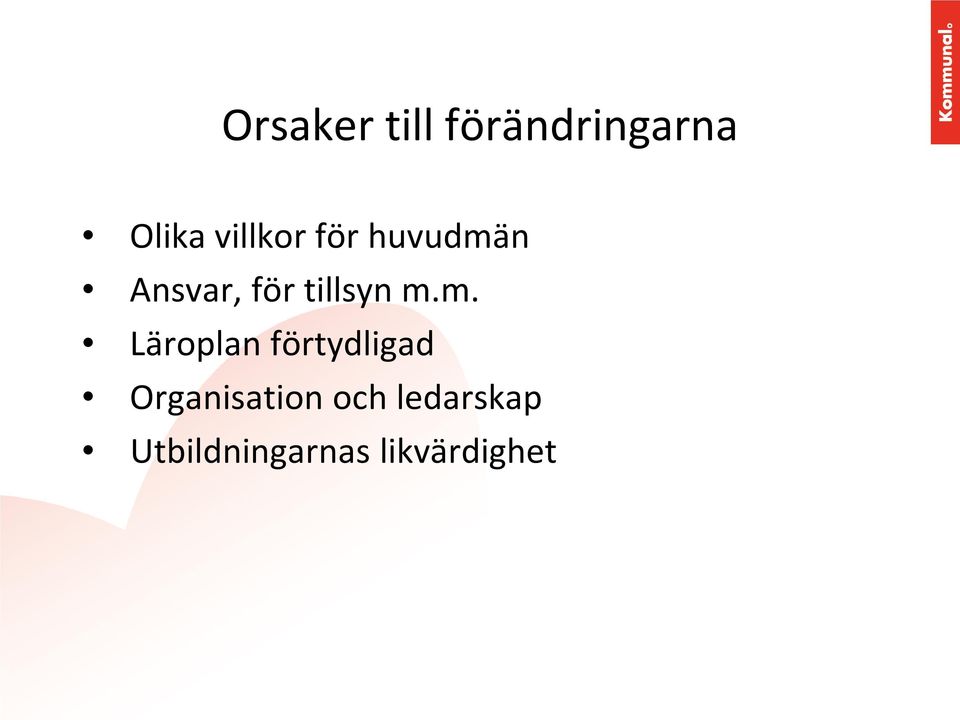 tillsyn m.