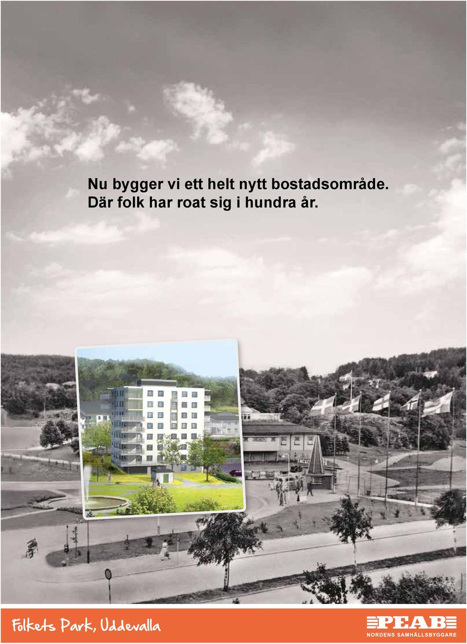 nytt bostadsområde.