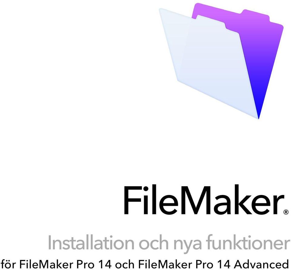 FileMaker Pro 14 och