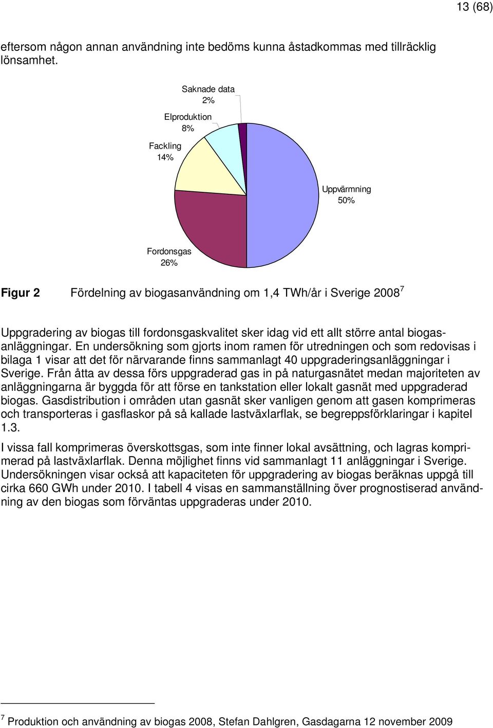 idag vid ett allt större antal biogasanläggningar.