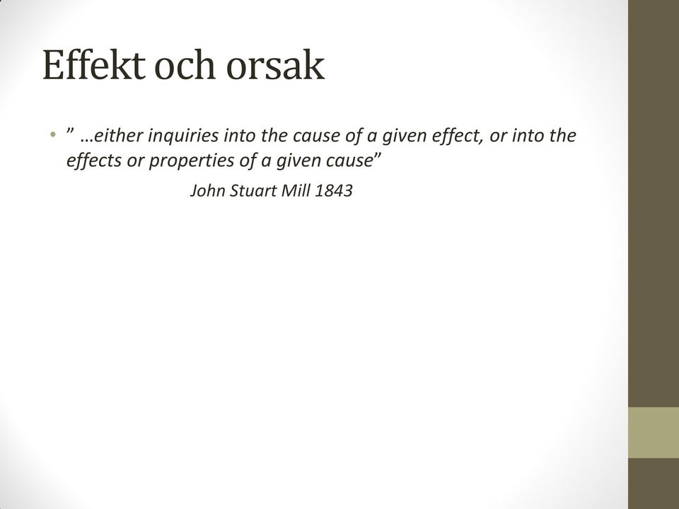 or into the effects or properties