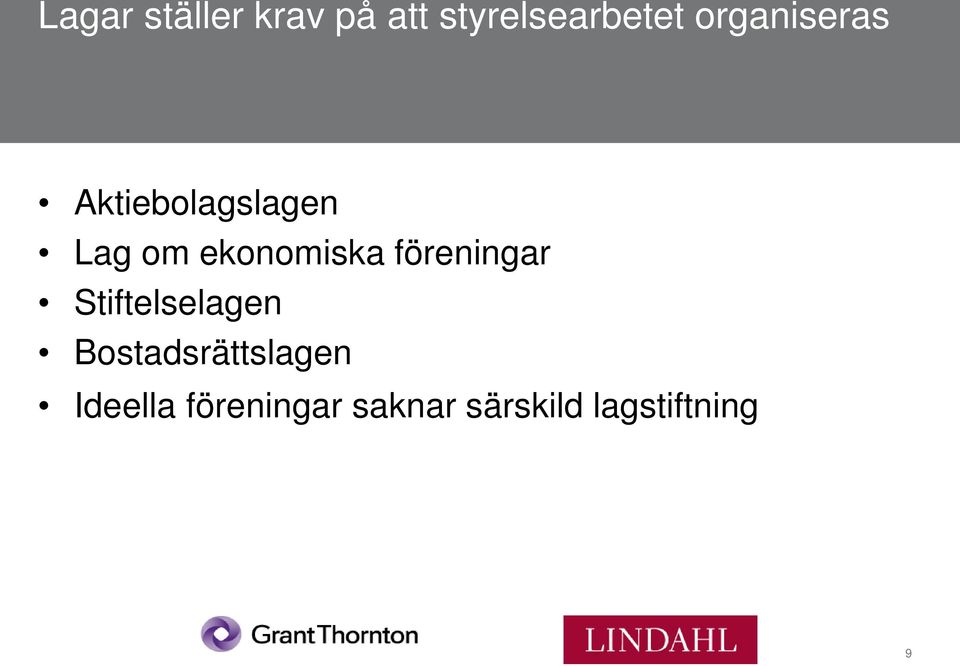 ekonomiska föreningar Stiftelselagen