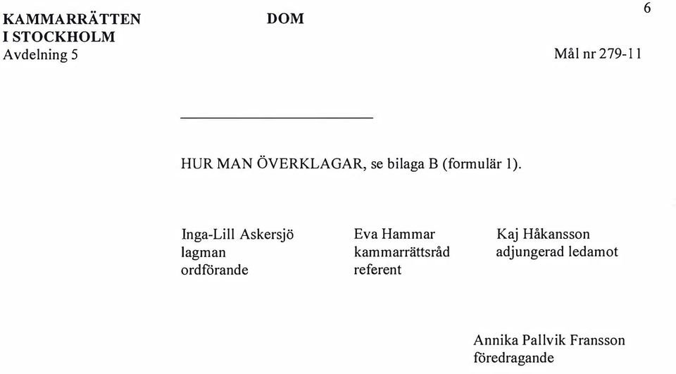 lnga-lill Askersjö lagman ordförande Eva Hammar