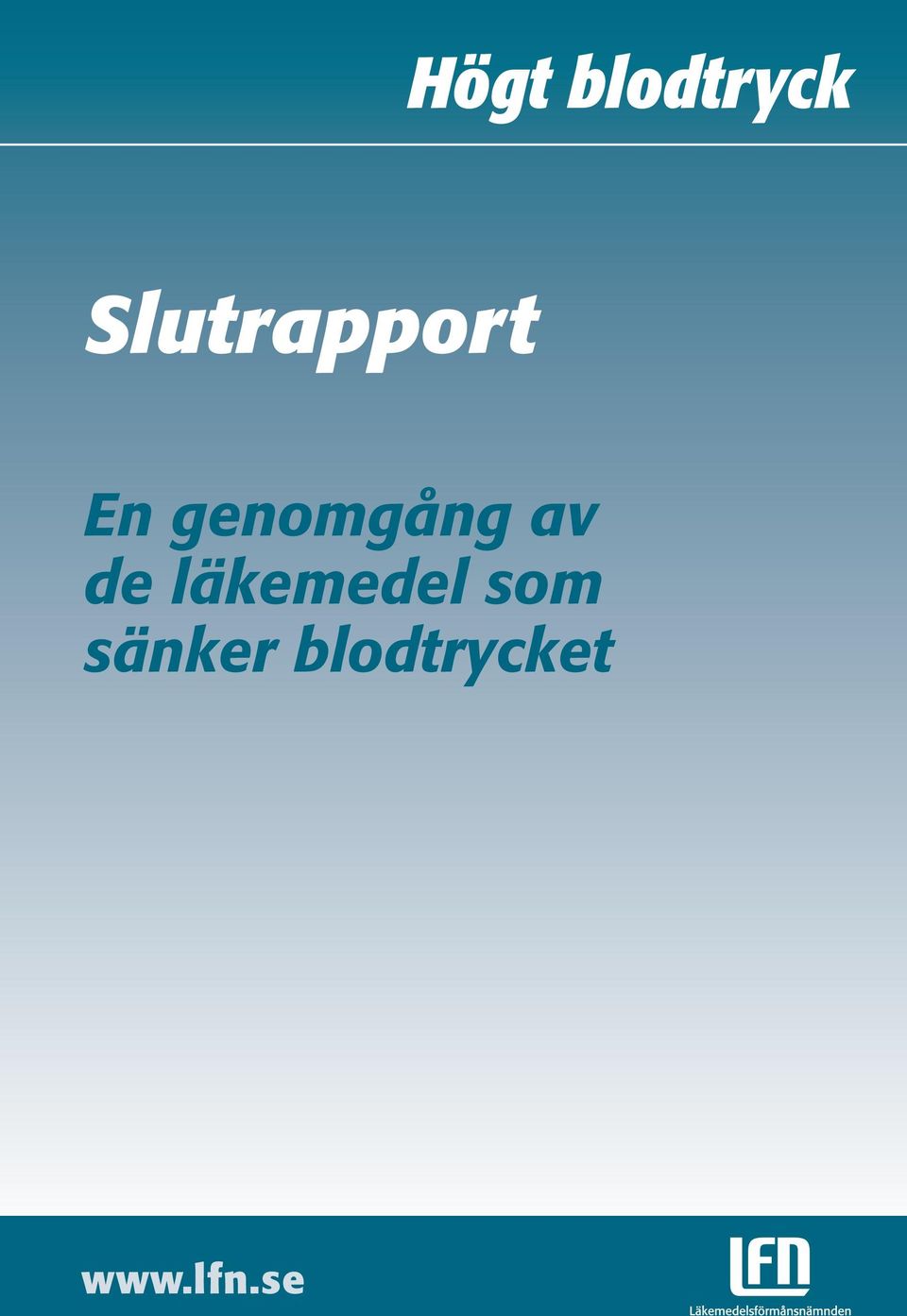 Slutrapport En genomgång av de