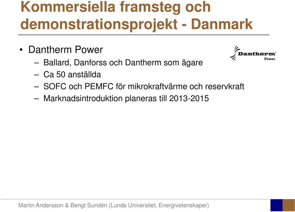 anställda SOFC och PEMFC för mikrokraftvärme och