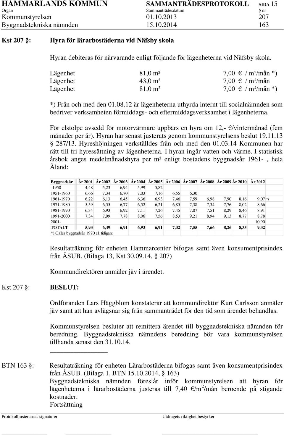 Lägenhet 81,0 m² 7,00 / m²/mån *) Lägenhet 43,0 m² 7,00 / m²/mån Lägenhet 81,0 m² 7,00 / m²/mån *) *) Från och med den 01.08.