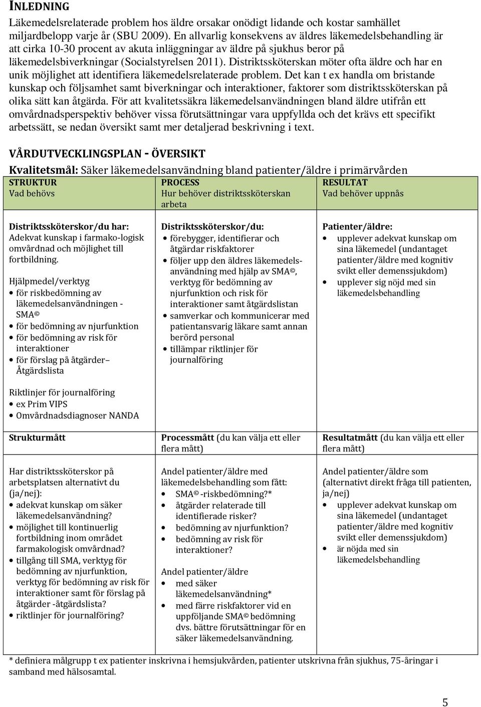 Distriktssköterskan möter ofta äldre och har en unik möjlighet att identifiera läkemedelsrelaterade problem.