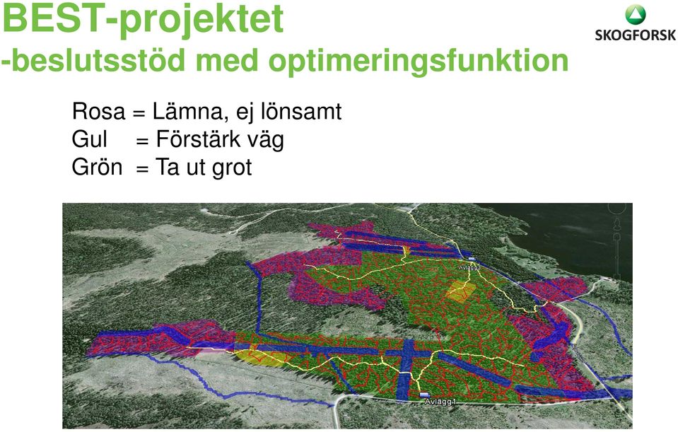 = Lämna, ej lönsamt Gul =