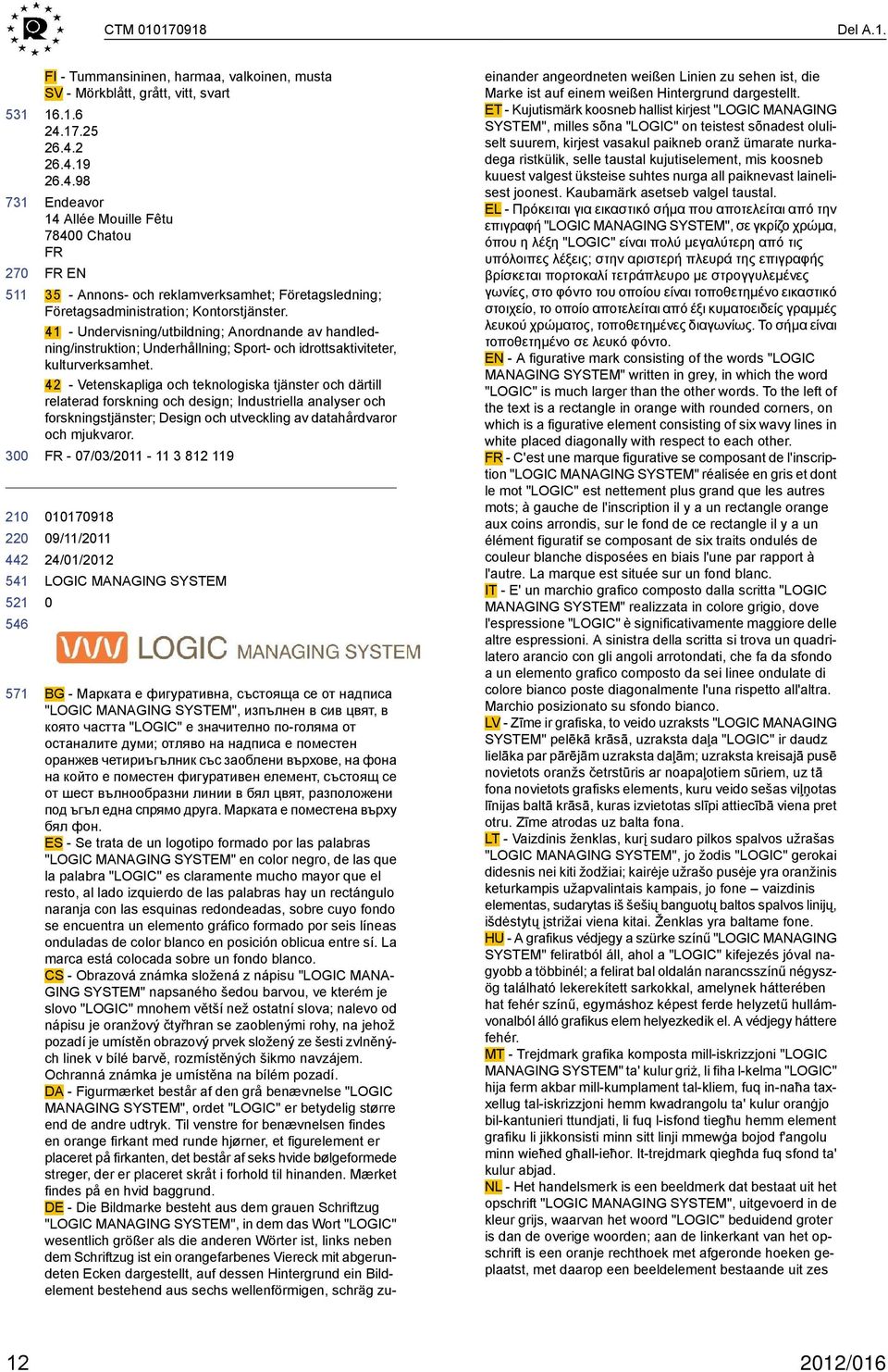 41 - Undervisning/utbildning; Anordnande av handledning/instruktion; Underhållning; Sport- och idrottsaktiviteter, kulturverksamhet.