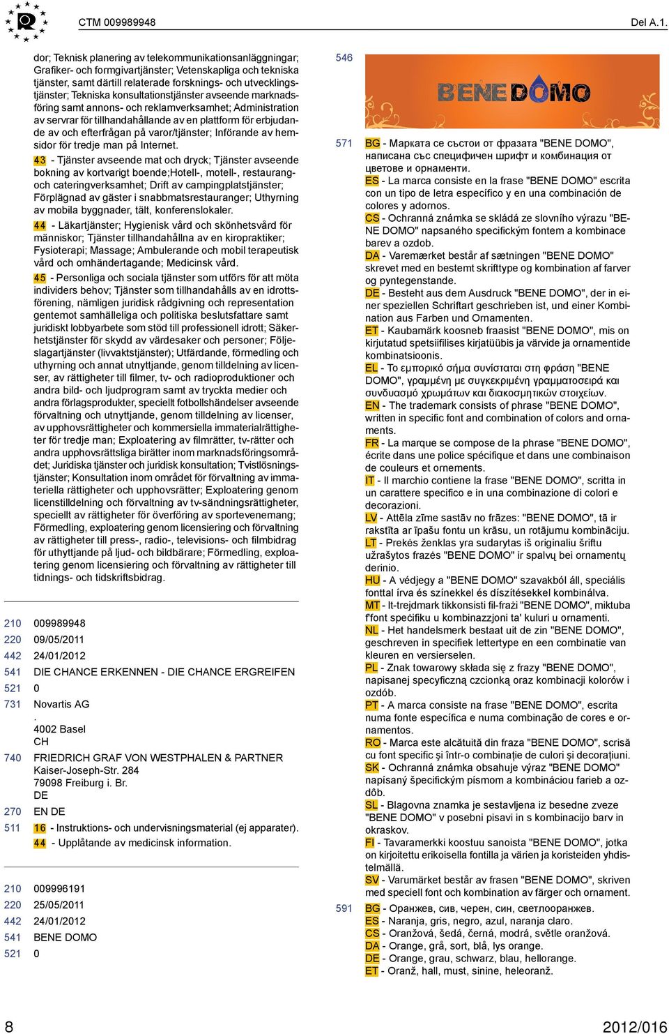 konsultationstjänster avseende marknadsföring samt annons- och reklamverksamhet; Administration av servrar för tillhandahållande av en plattform för erbjudande av och efterfrågan på varor/tjänster;