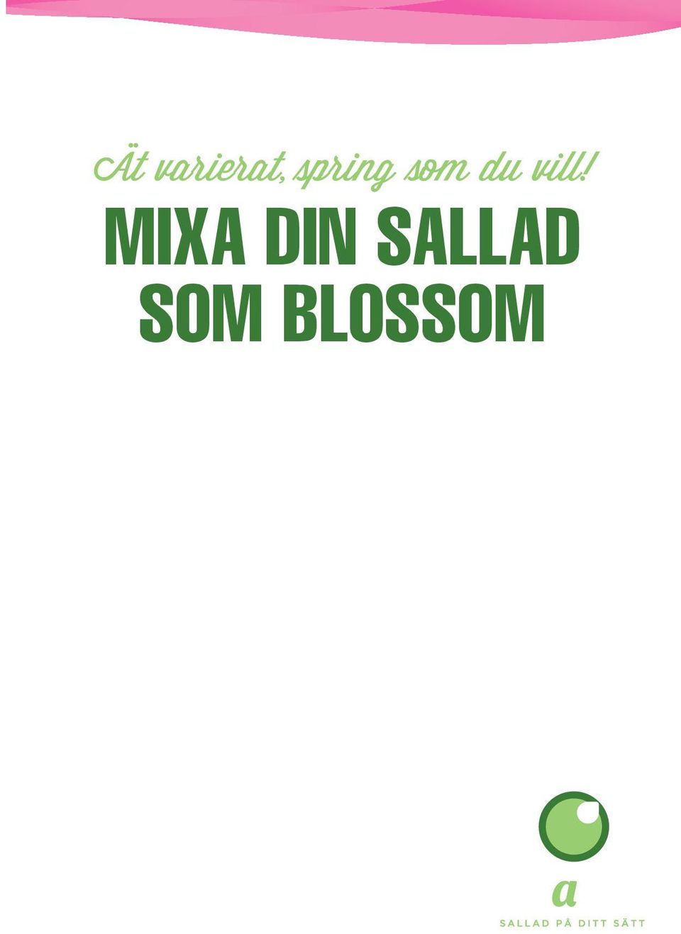 MIXA DIN SALLAD SOM