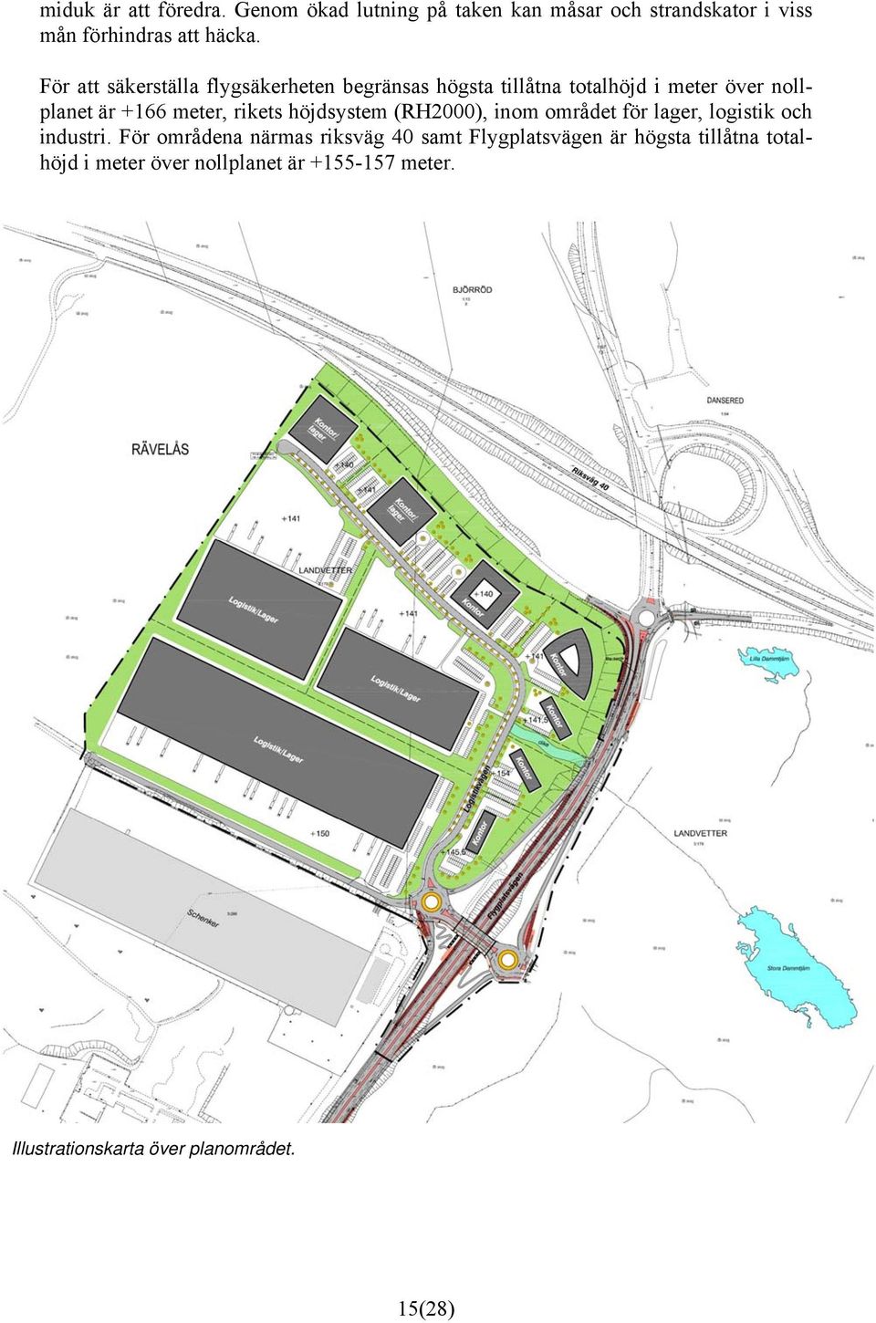 rikets höjdsystem (RH2000), inom området för lager, logistik och industri.