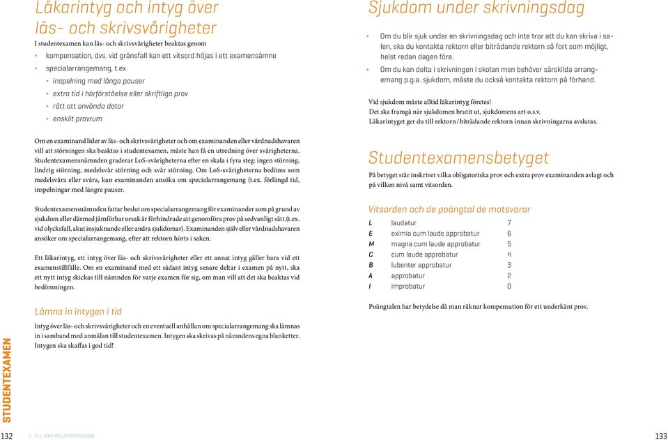 du kan skria i salen, ska du kontakta rektorn eller biträdande rektorn så fort som möjligt, helst redan dagen före. Om du kan delta i skriningen i skolan men behöer särskilda arrangemang p.g.a. sjukdom, måste du också kontakta rektorn på förhand.