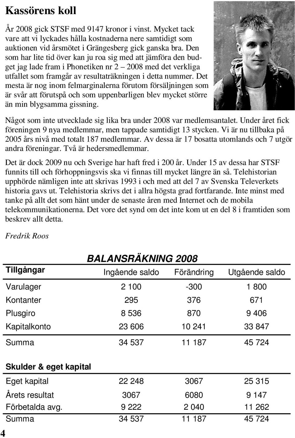 Det mesta är nog inom felmarginalerna förutom försäljningen som är svår att förutspå och som uppenbarligen blev mycket större än min blygsamma gissning.