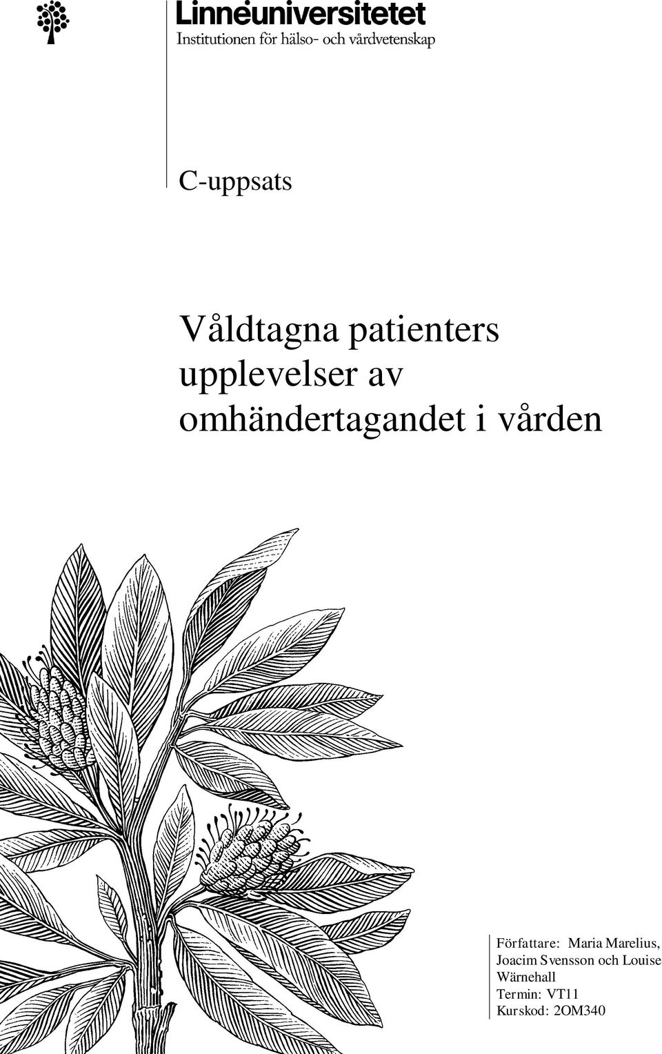 Författare: Maria Marelius, Joacim