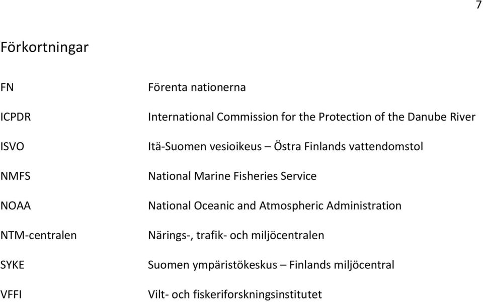 vattendomstol National Marine Fisheries Service National Oceanic and Atmospheric Administration