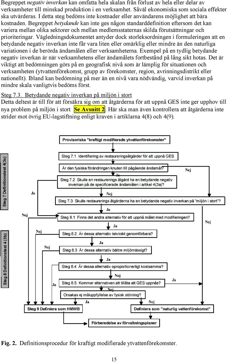 Begreppet betydande kan inte ges någon standarddefinition eftersom det kan variera mellan olika sektorer och mellan medlemsstaternas skilda förutsättningar och prioriteringar.